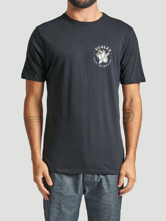 Camiseta Hurley Eagle Preta