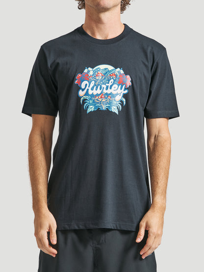 Camiseta Hurley Garden Preta