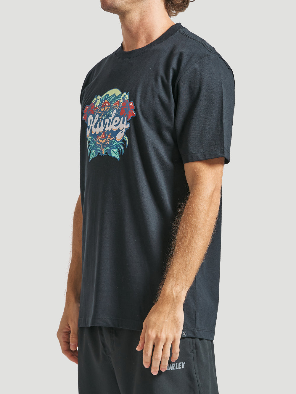 Camiseta Hurley Garden Preta