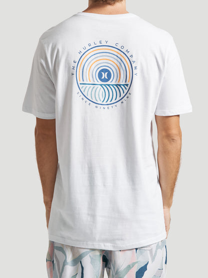 Camiseta Hurley Multi Circle Branca