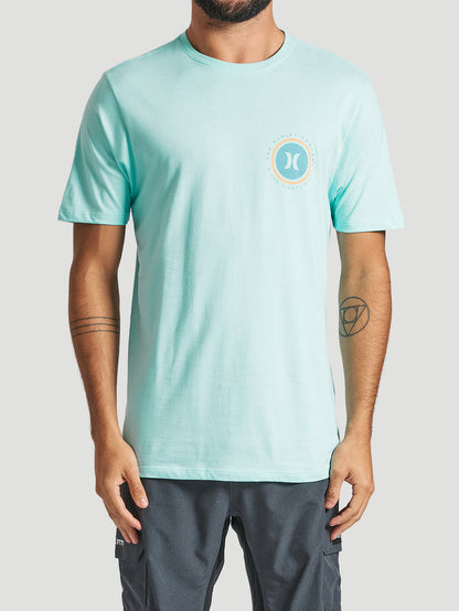 Camiseta Hurley Multi Circle Menta