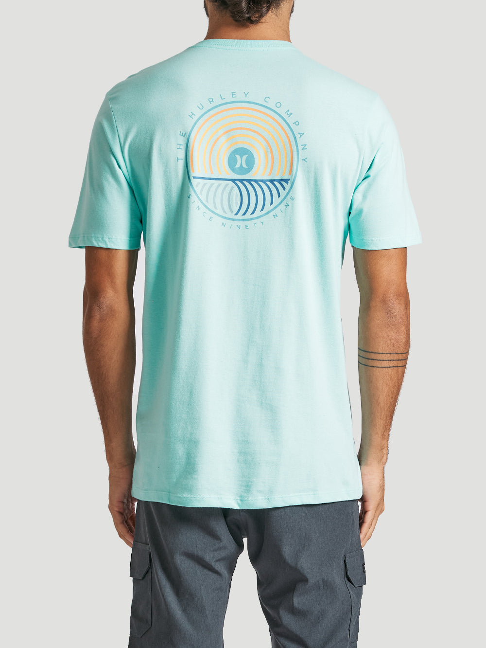 Camiseta Hurley Multi Circle Menta