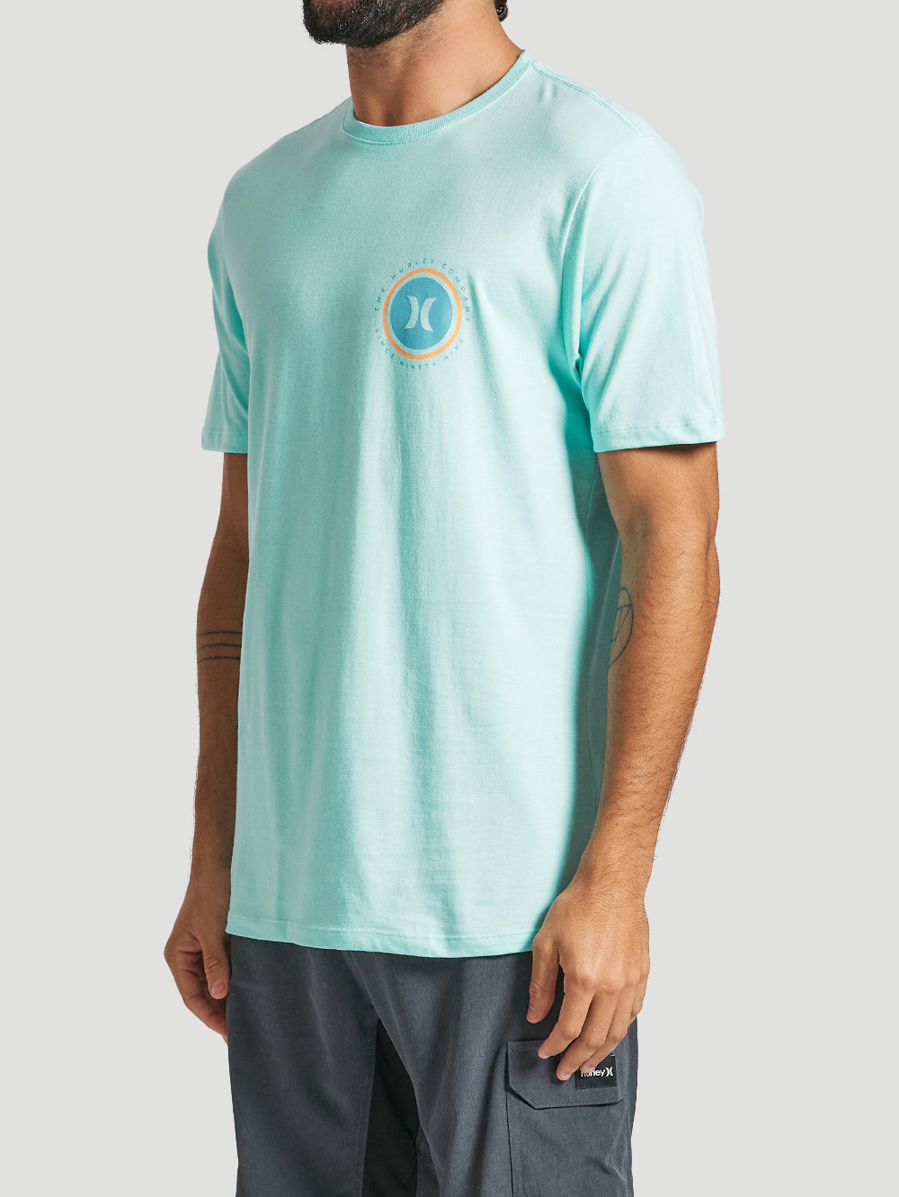 Camiseta Hurley Multi Circle Menta