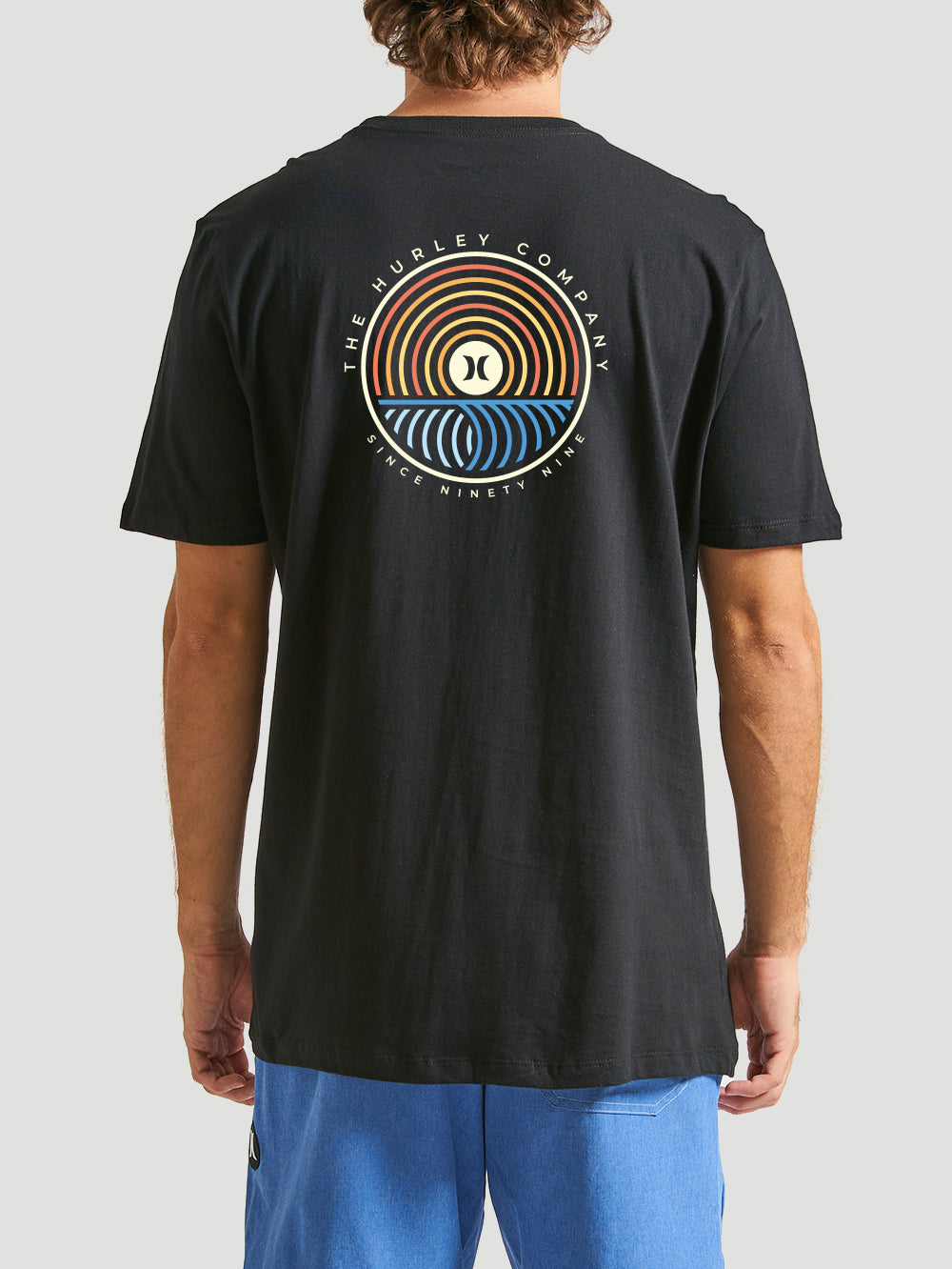 Camiseta Hurley Multi Circle Preta