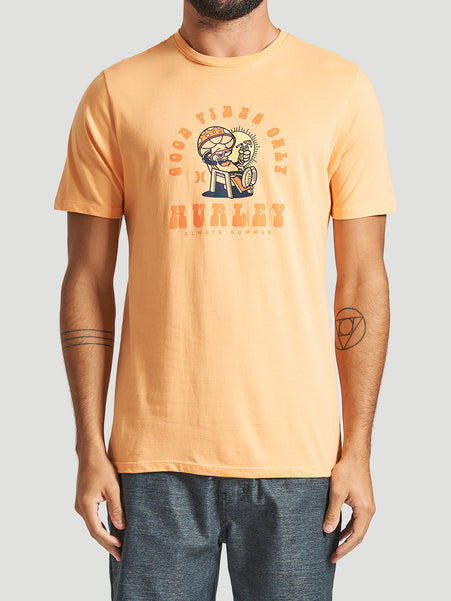Camiseta Hurley Mushsun Laranja