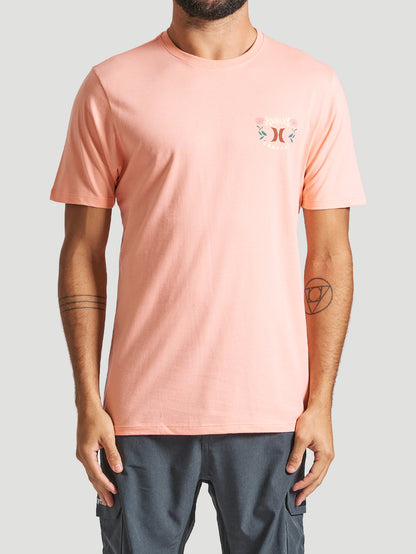 Camiseta Hurley Wood Rosa