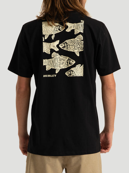 Camiseta Hurley Xilo Fish Preta