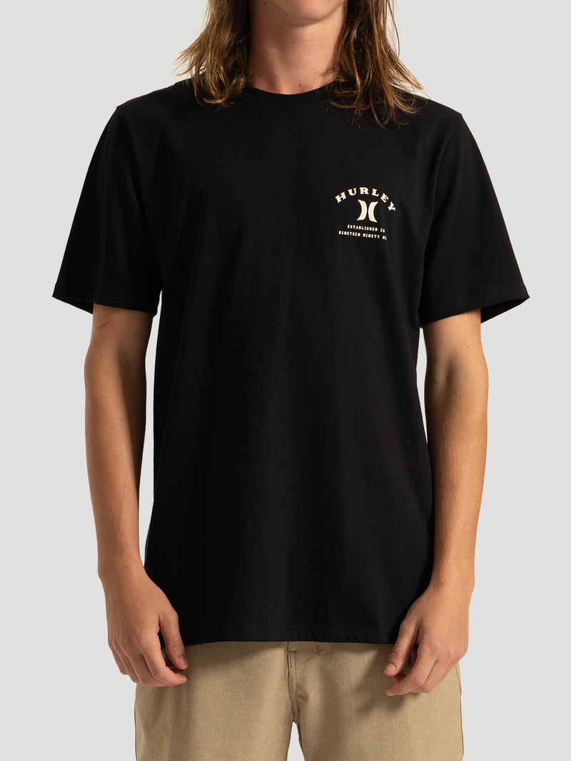 Camiseta Hurley Xilo Fish Preta