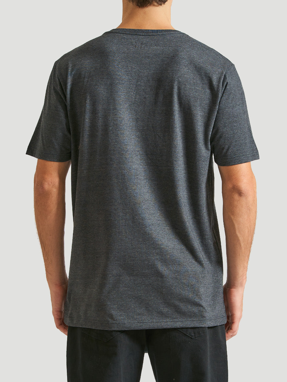 Camiseta Hurley O&O Solid Mescla Preto