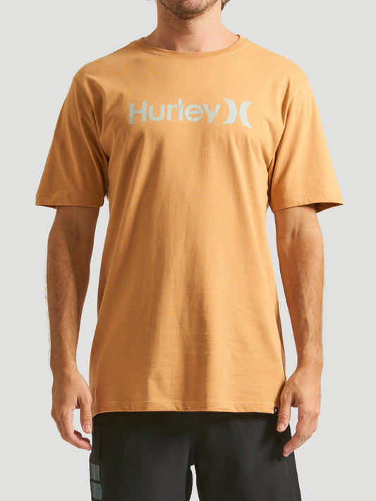 Camiseta Hurley O&O Solid Mostarda