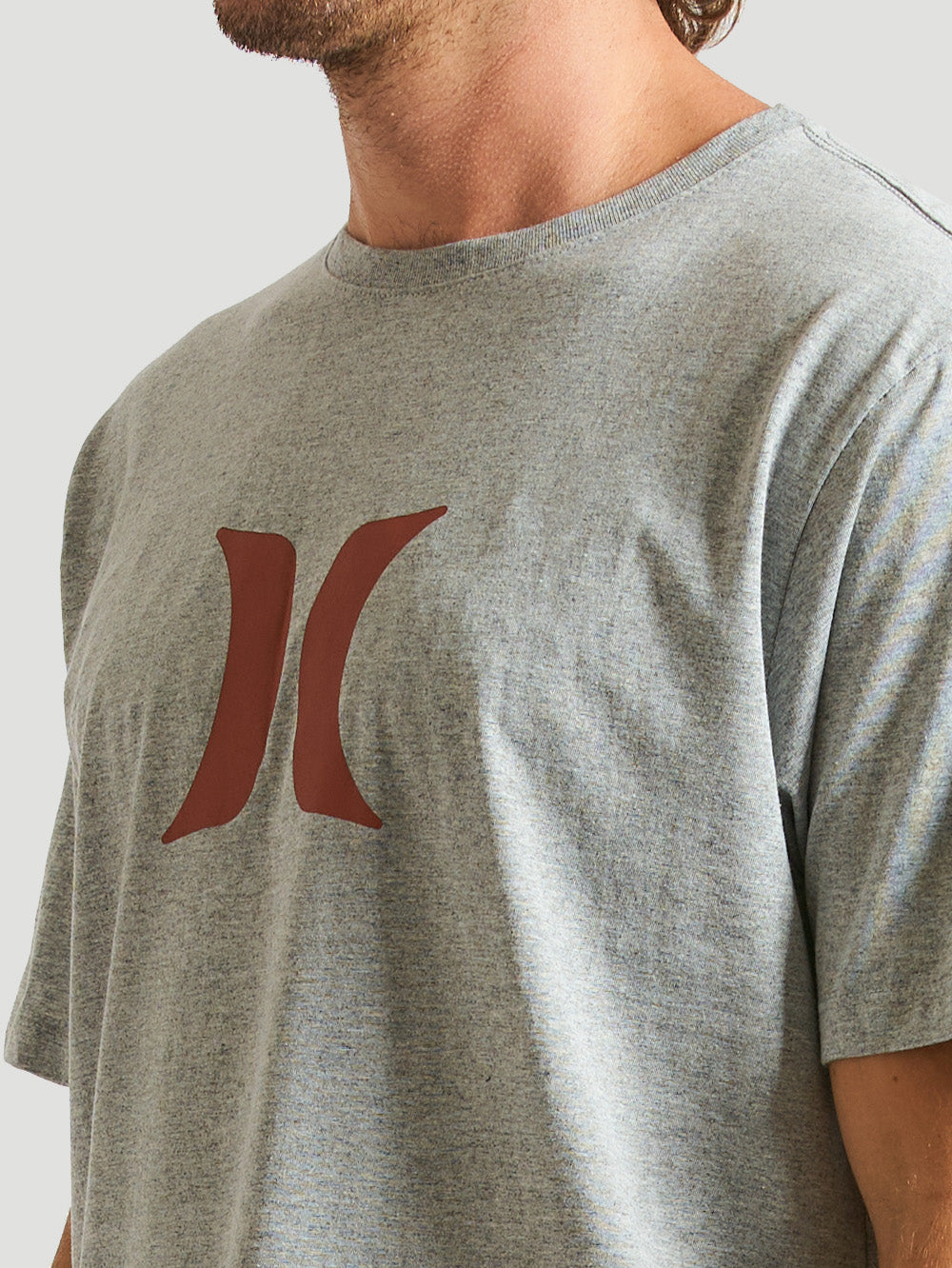 Camiseta Hurley ICON Mescla Cinza