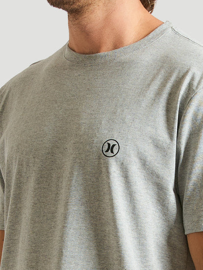 Camiseta Hurley MINI CIRCLE ICON Mescla Cinza