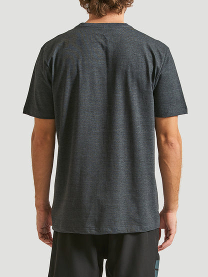 Camiseta Hurley MINI CIRCLE ICON Mescla Preto