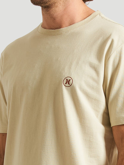 Camiseta Hurley MINI CIRCLE ICON Areia