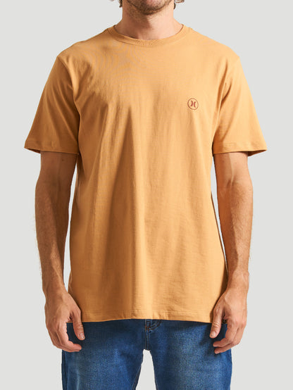 Camiseta Hurley MINI CIRCLE ICON Mostarda