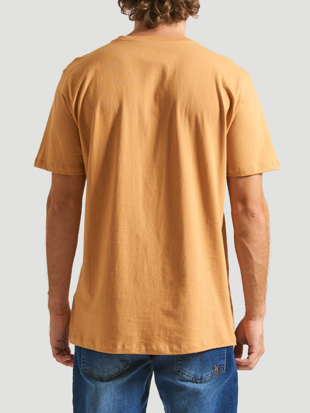 Camiseta Hurley MINI CIRCLE ICON Mostarda