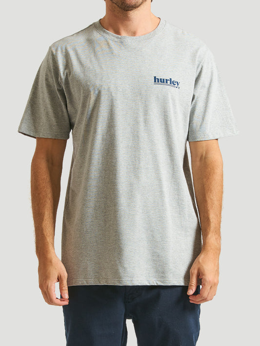 Camiseta Hurley PUFF Mescla Cinza