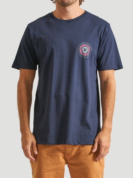 Camiseta Hurley Spiral Marinho