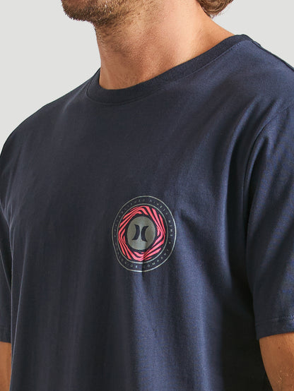 Camiseta Hurley Spiral Marinho