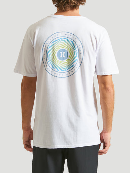 Camiseta Hurley Spiral Branco