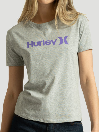 Camiseta Hurley One&Only Cinza