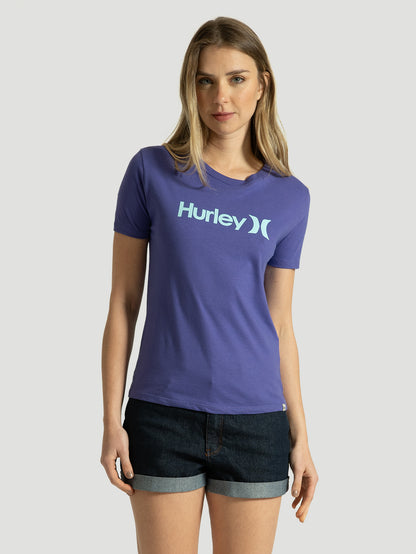 Camiseta Hurley One&Only Roxa