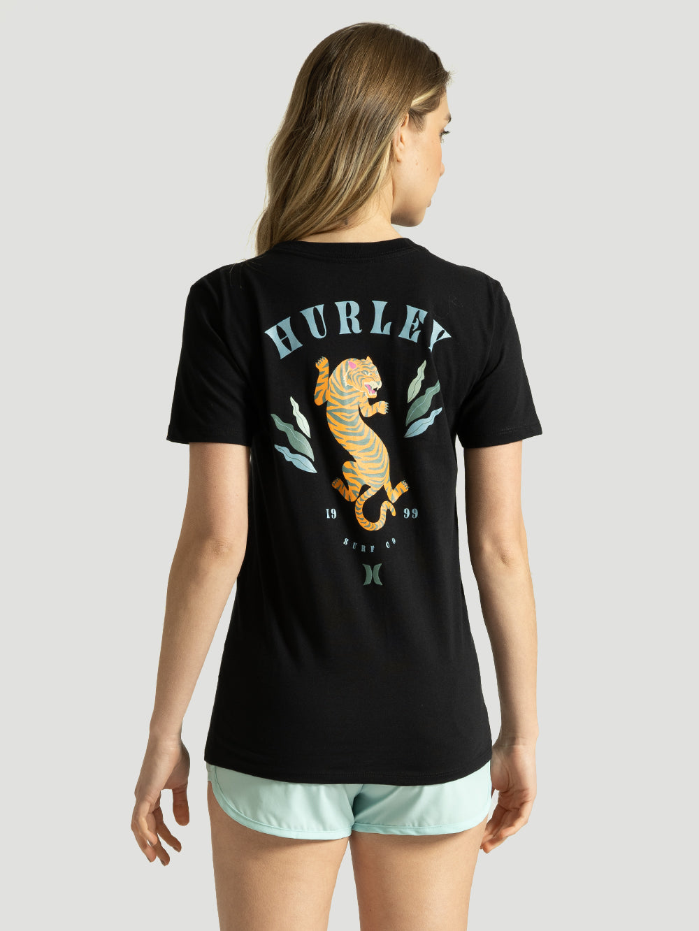 Camiseta Hurley Tiger Preta