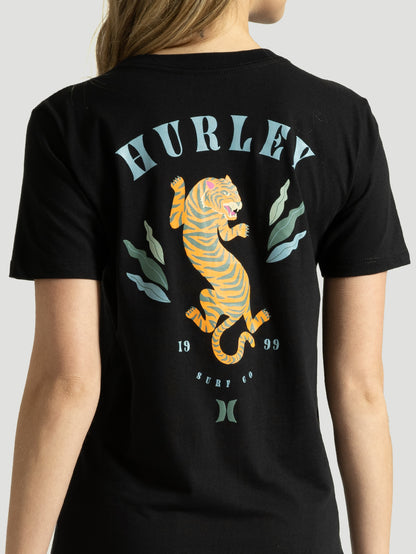 Camiseta Hurley Tiger Preta