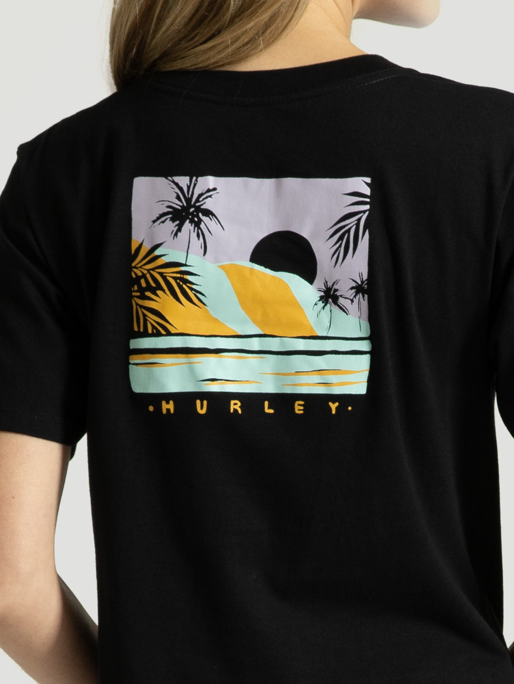 Camiseta Hurley Postcard Preta