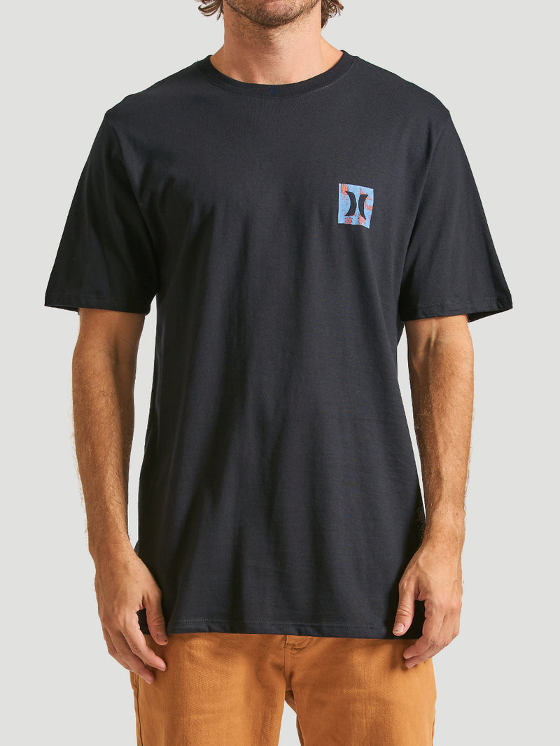 Camiseta Hurley Noise Preto