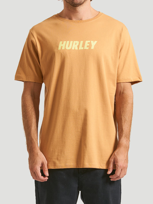 Camiseta Hurley PARADISE Mostarda