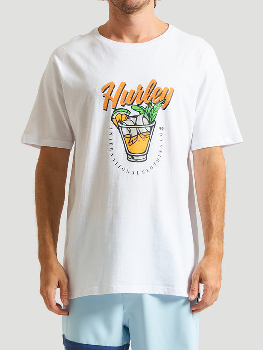 Camiseta Hurley Drink Branco