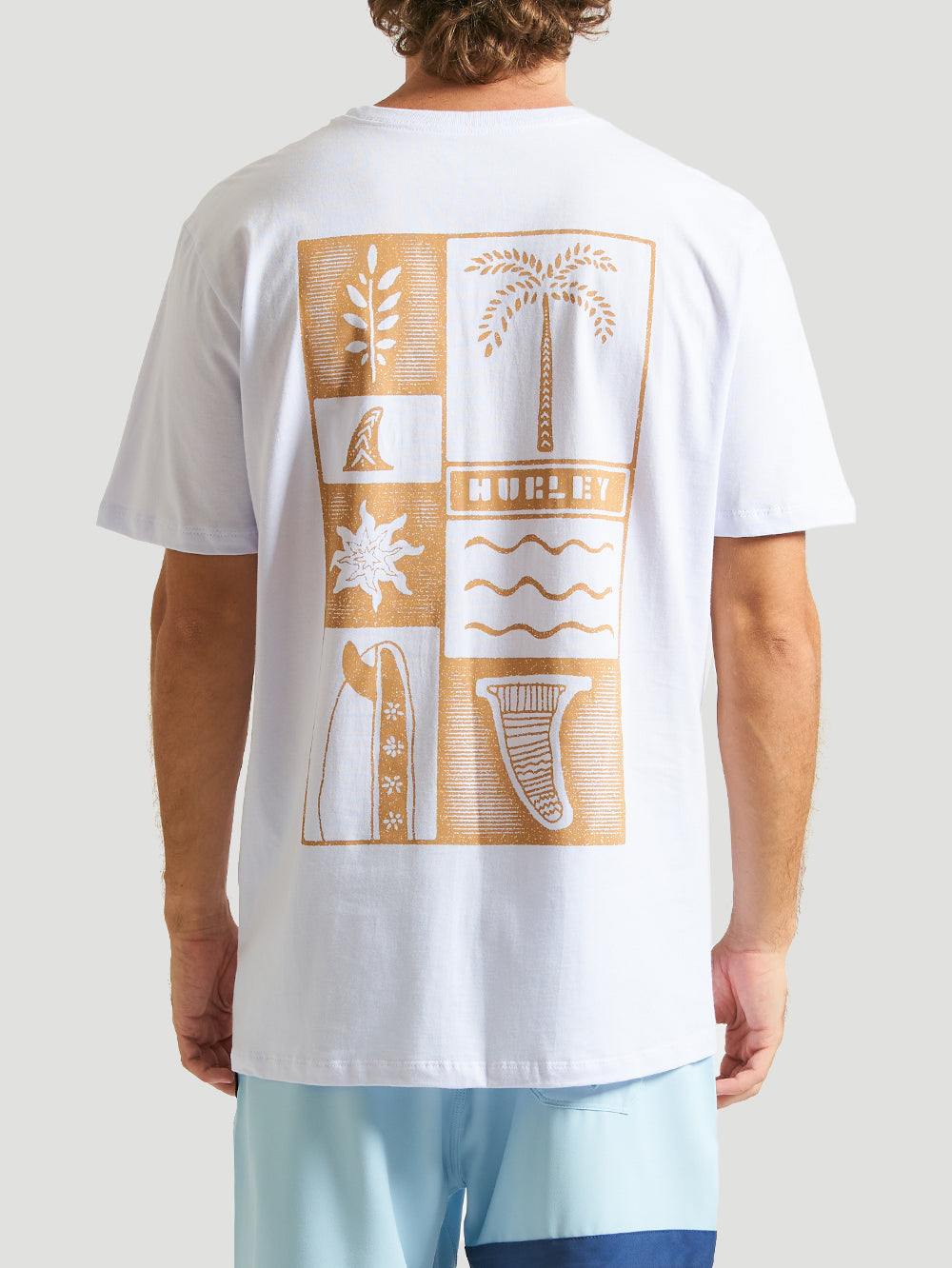 Camiseta Hurley DRAWING Branco