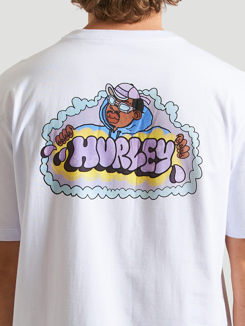 Camiseta Hurley POISÉ BOMB Branco