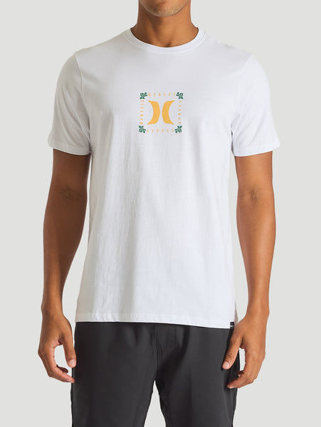 Camiseta Hurley Natural Branco