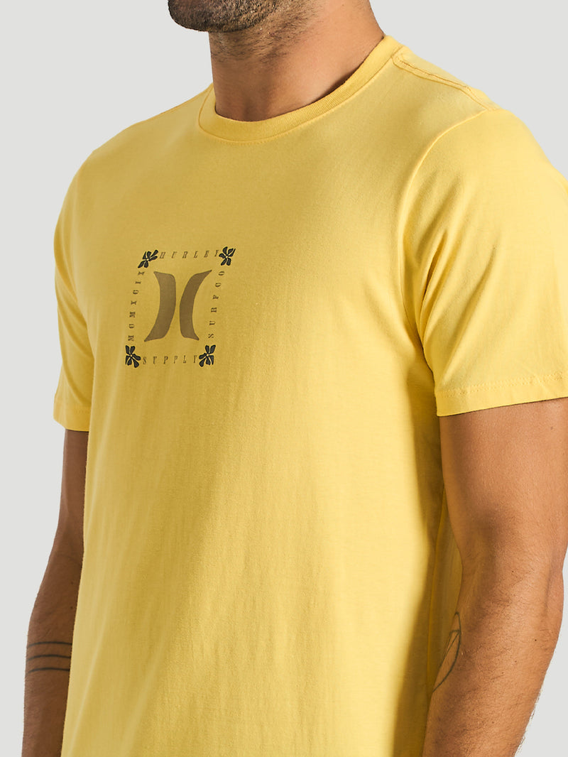 Camiseta Hurley Natural Amarelo