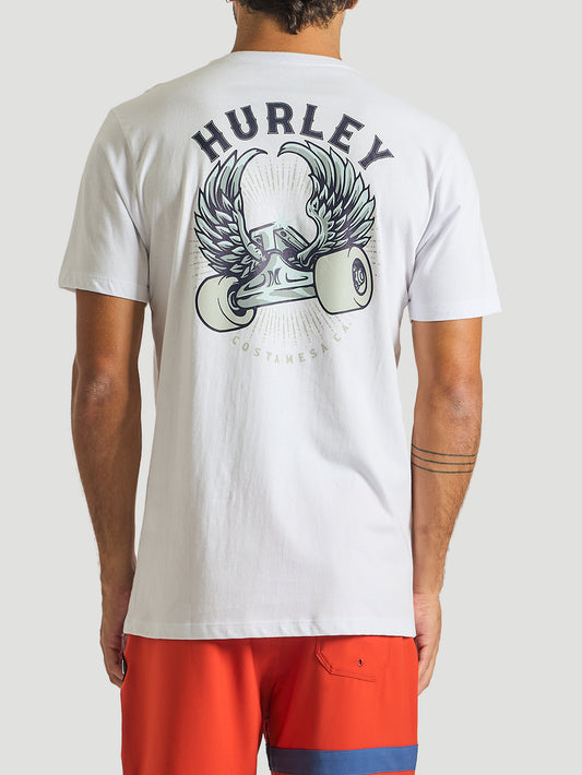 Camiseta Hurley Hard Wings Branco