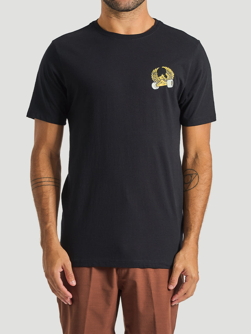 Camiseta Hurley Hard Wings Preto