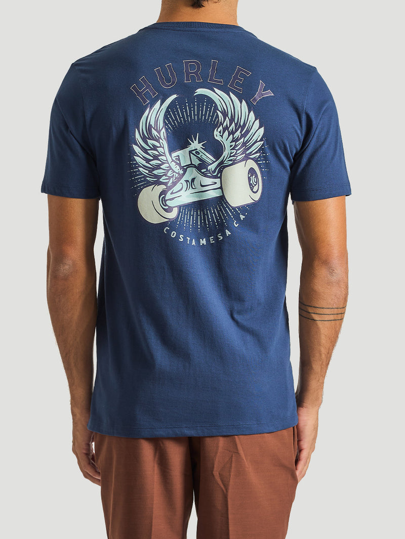 Camiseta Hurley Hard Wings Marinho