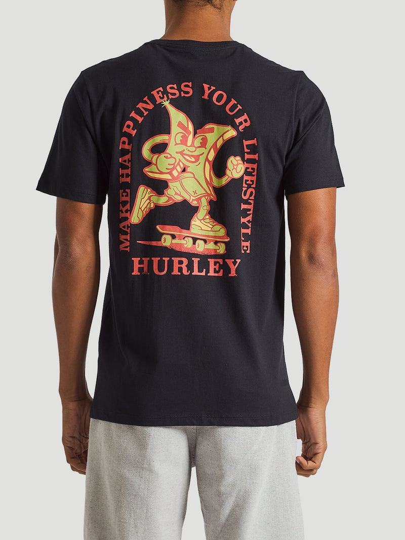 Camiseta Hurley Make Preto