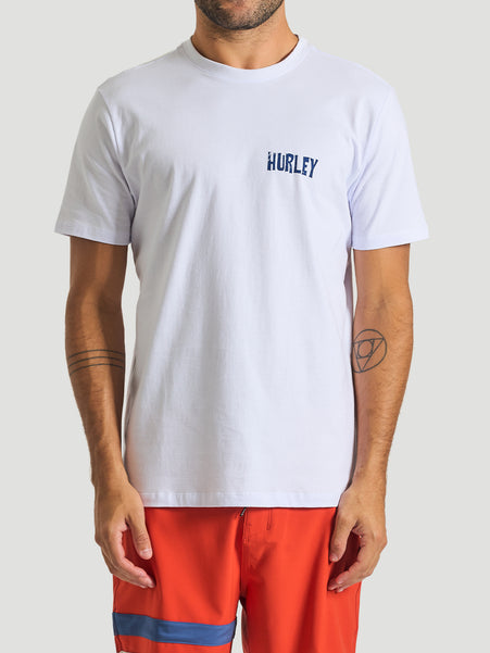 Camiseta Hurley Clash Branco