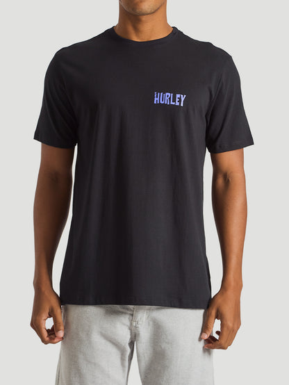 Camiseta Hurley Clash Preto