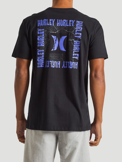 Camiseta Hurley Clash Preto