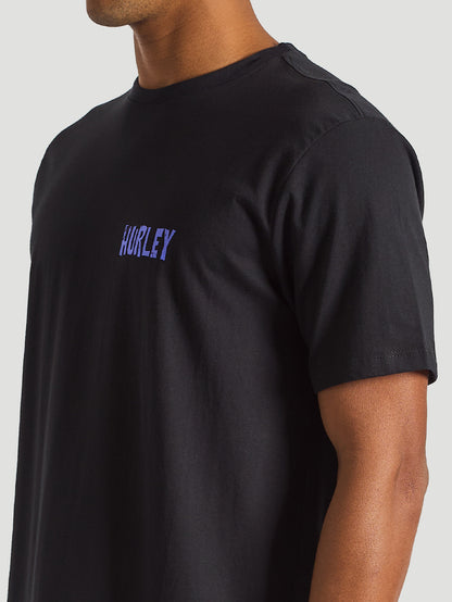 Camiseta Hurley Clash Preto