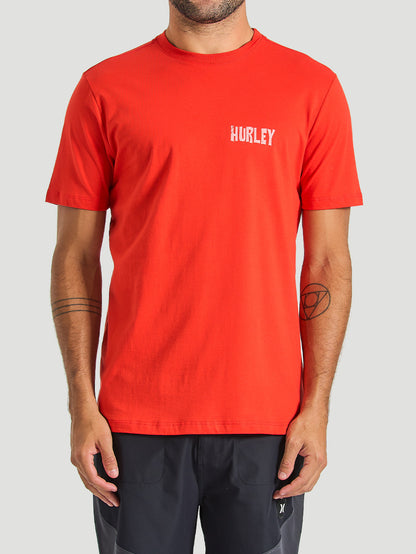 Camiseta Hurley Clash Vermelho