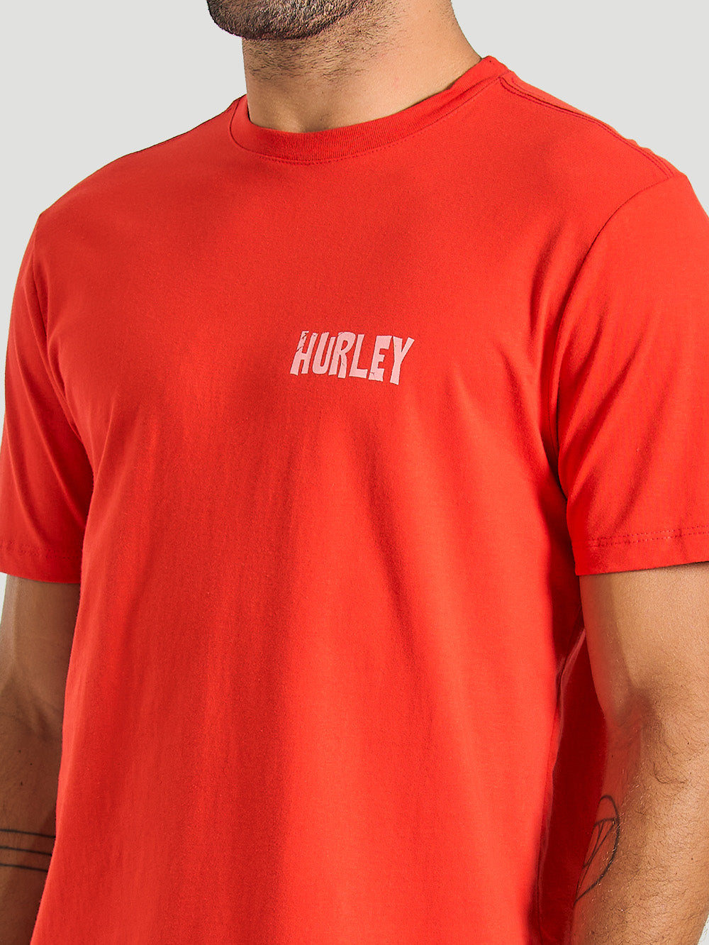 Camiseta Hurley Clash Vermelho