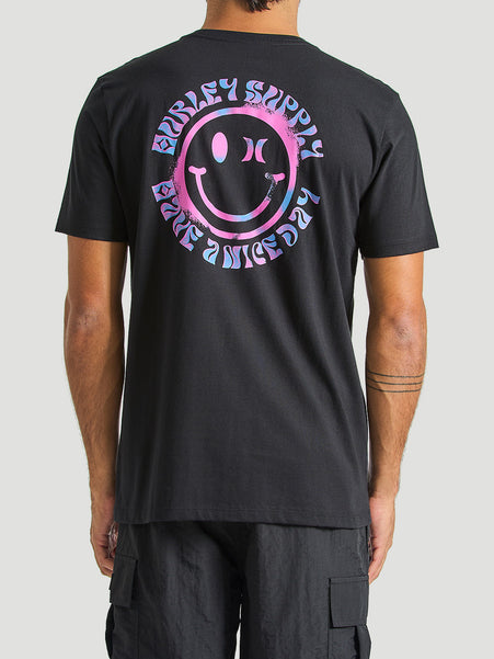 Camiseta Hurley Dirty Smile Preto