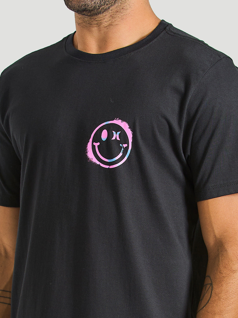 Camiseta Hurley Dirty Smile Preto