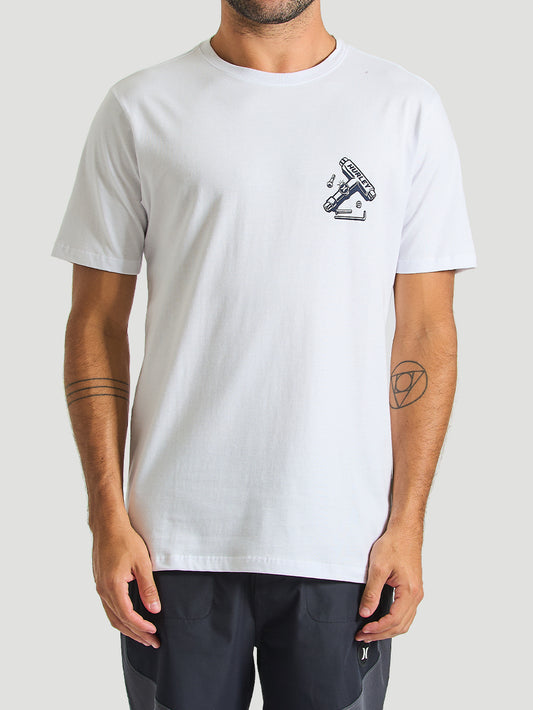 Camiseta Hurley Shop Branco