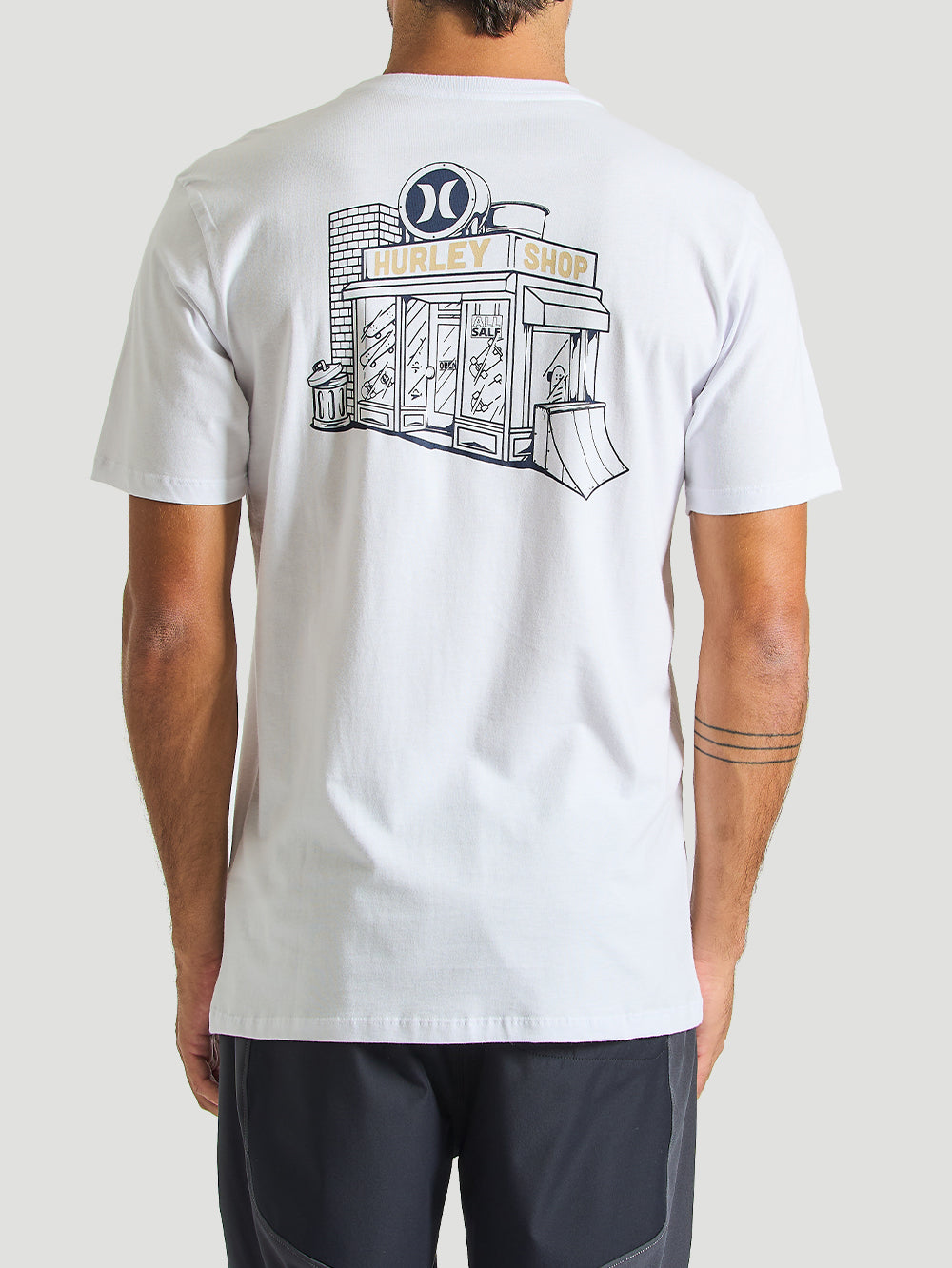 Camiseta Hurley Shop Branco